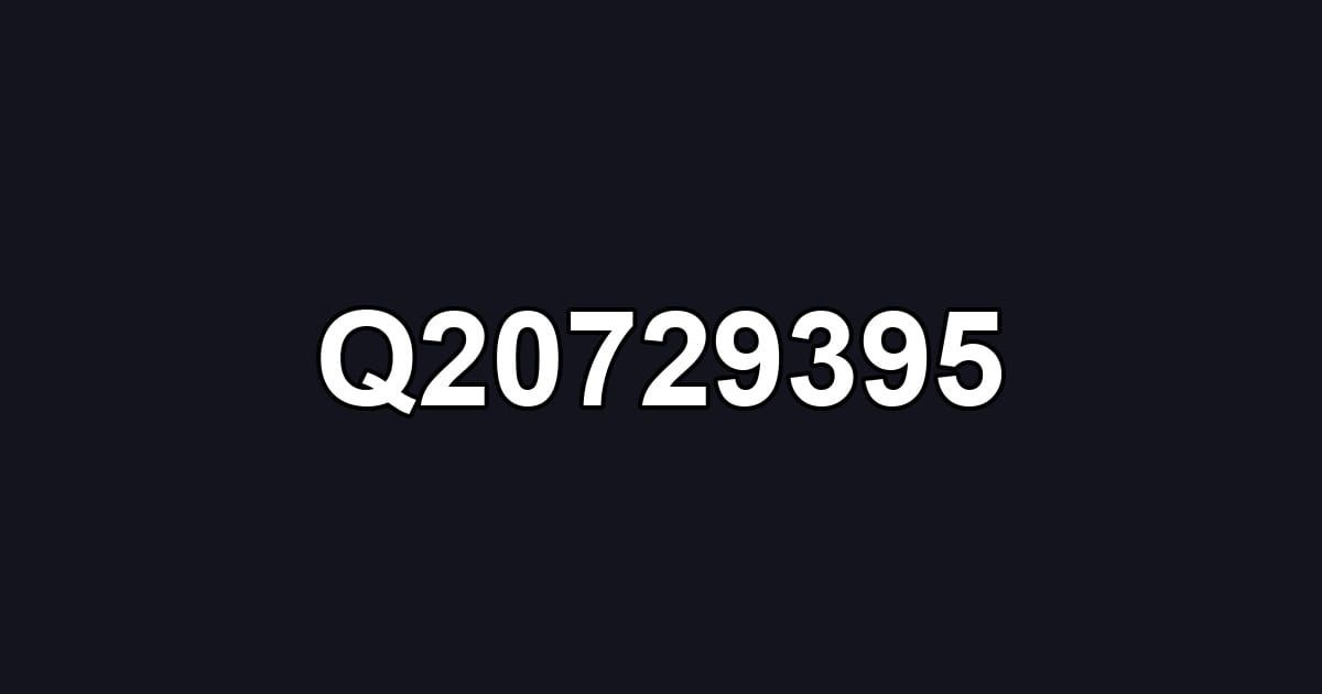 Q20729395