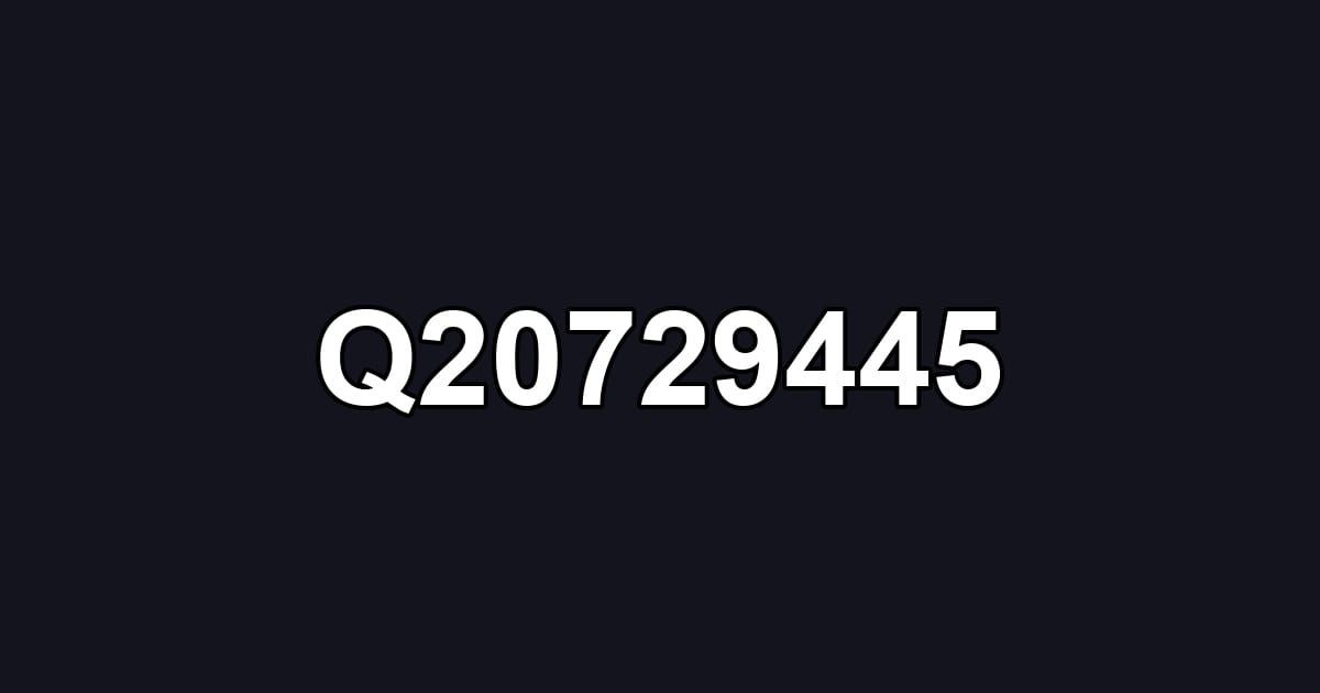 Q20729445
