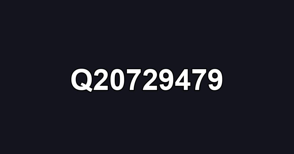 Q20729479