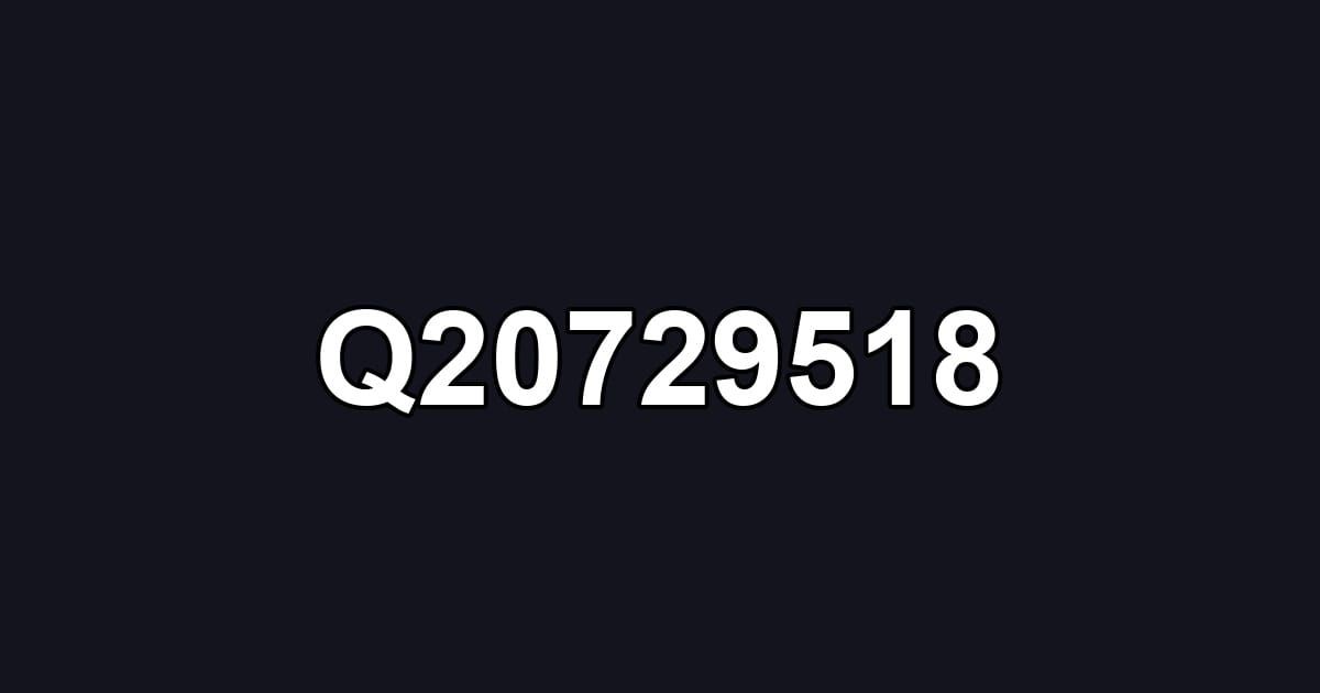Q20729518