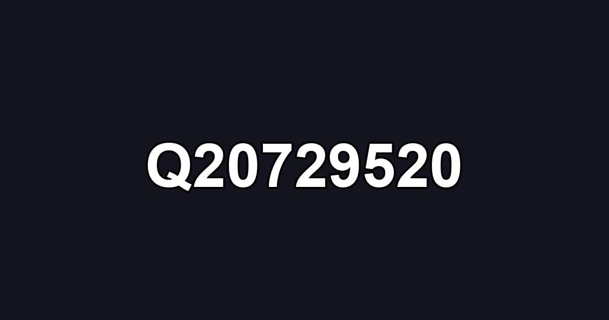 Q20729520