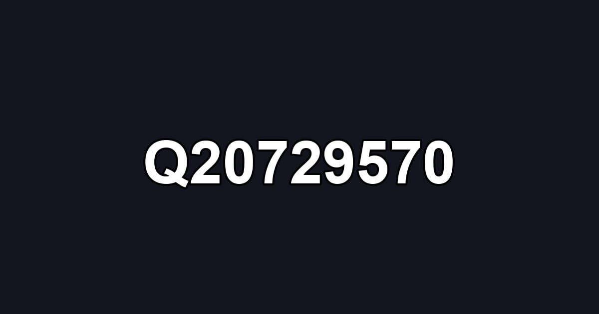 Q20729570