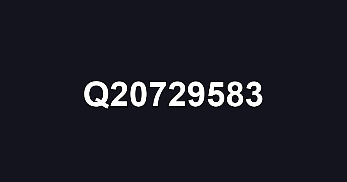 Q20729583