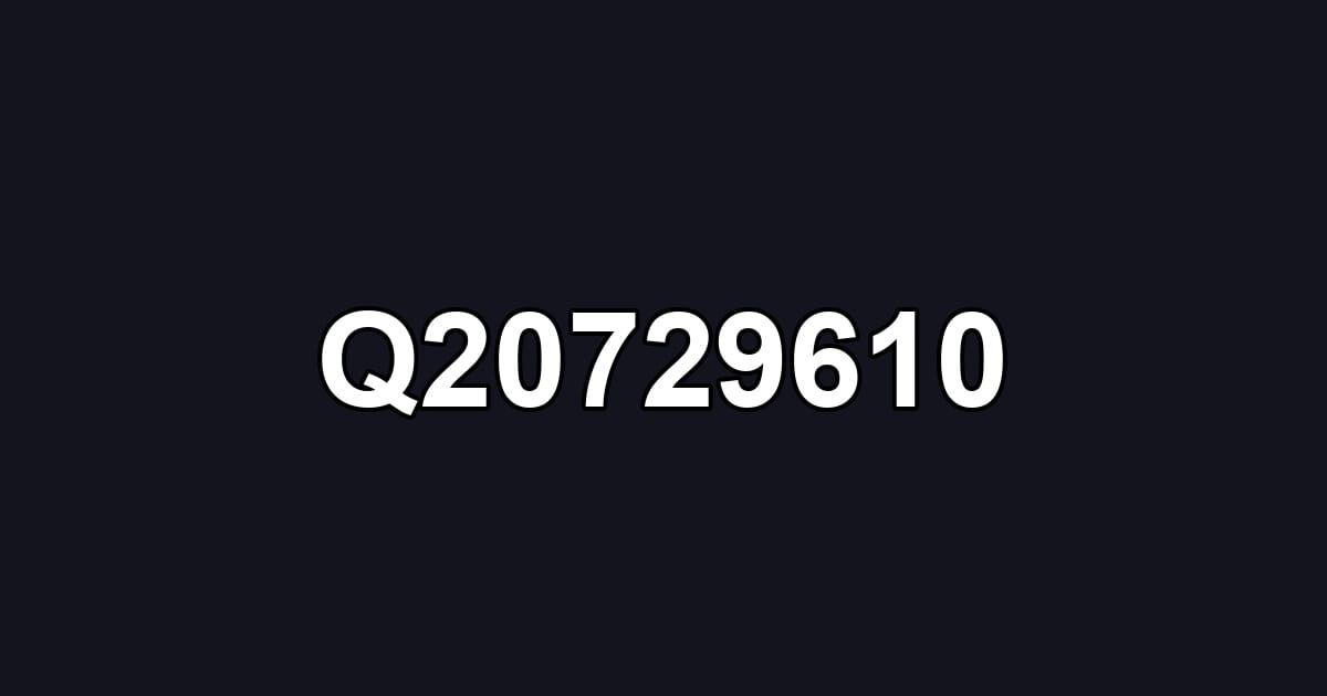 Q20729610
