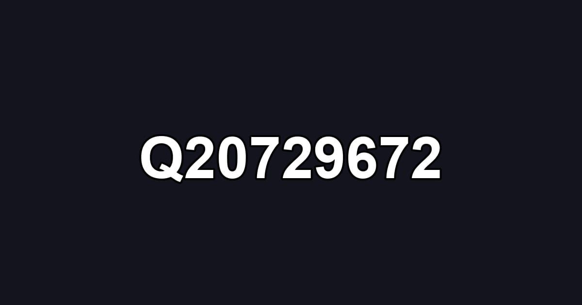 Q20729672