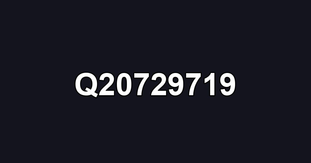 Q20729719