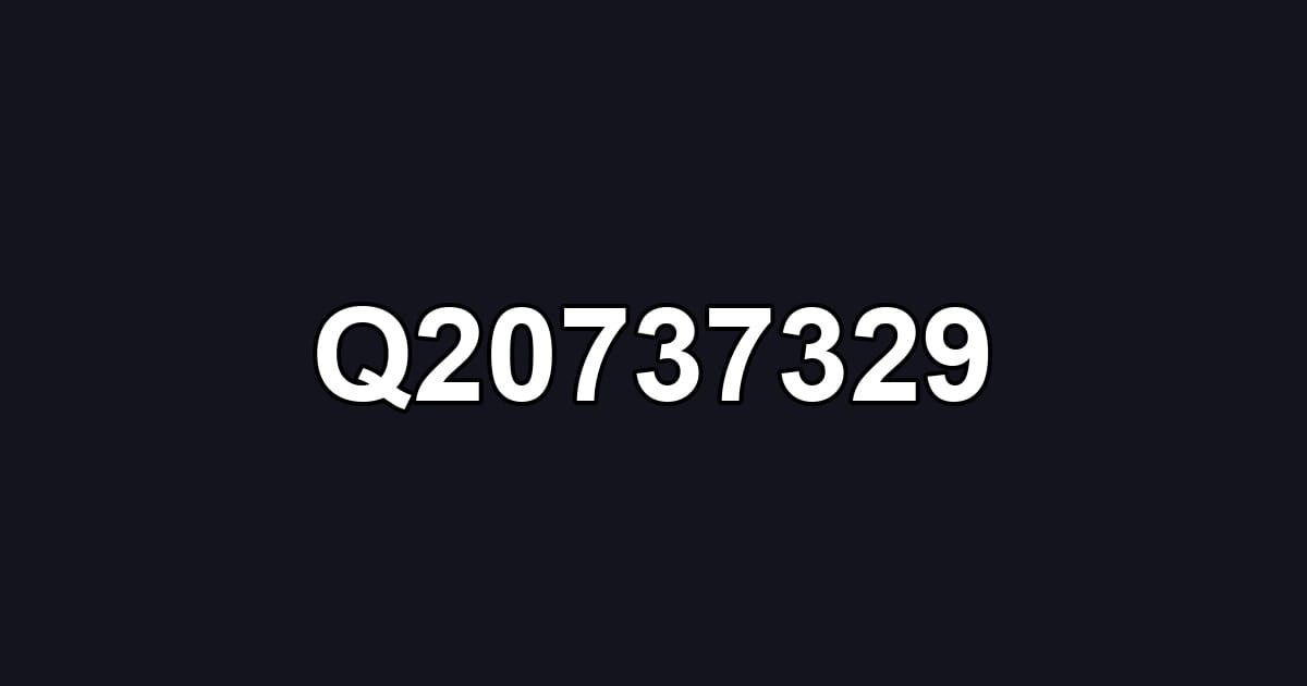 Q20737329