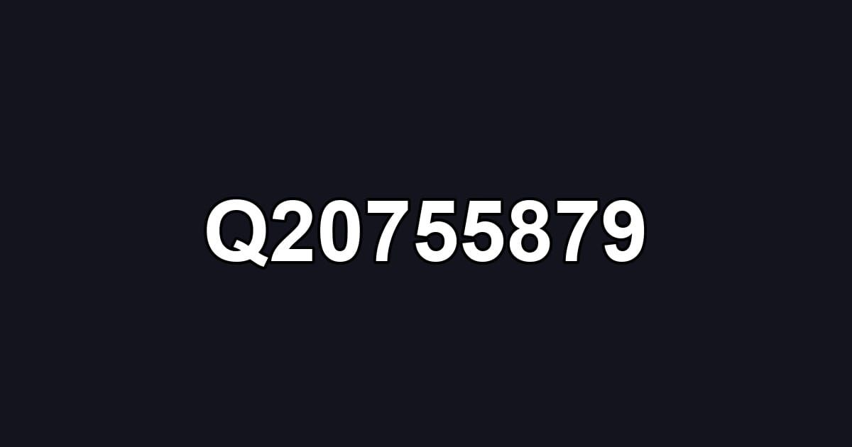 Q20755879