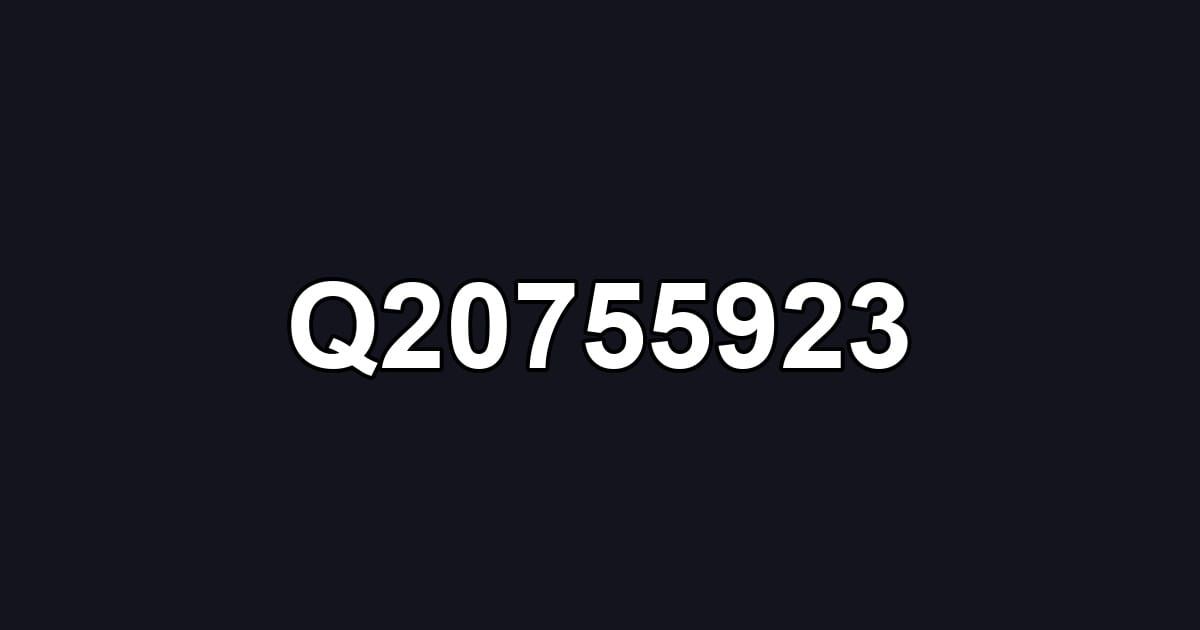 Q20755923