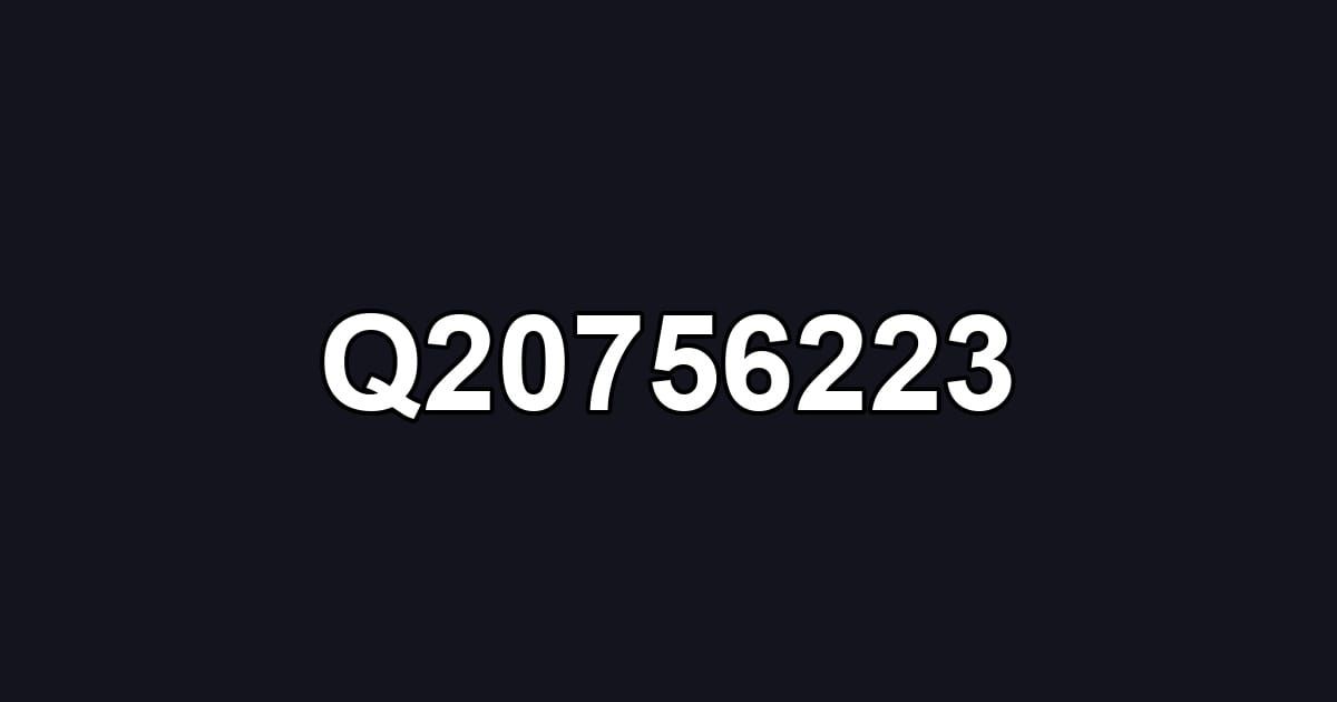 Q20756223