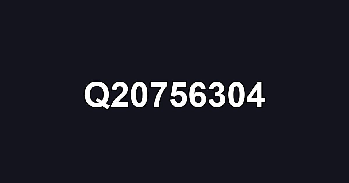 Q20756304