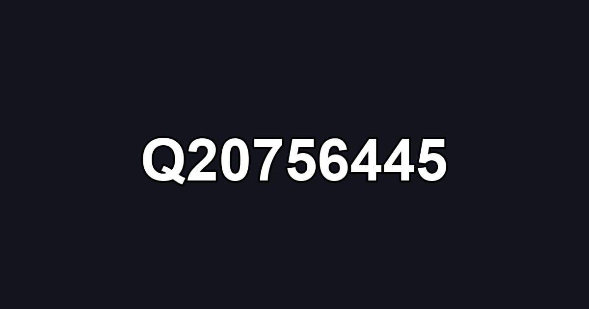 Q20756445
