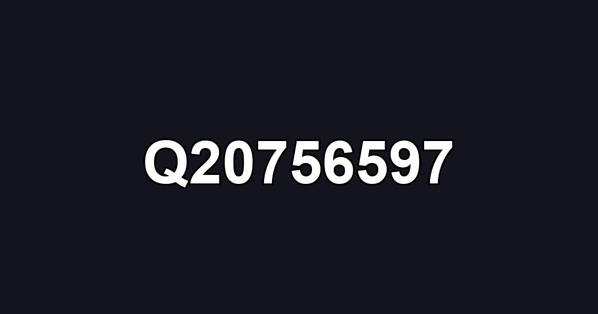 Q20756597