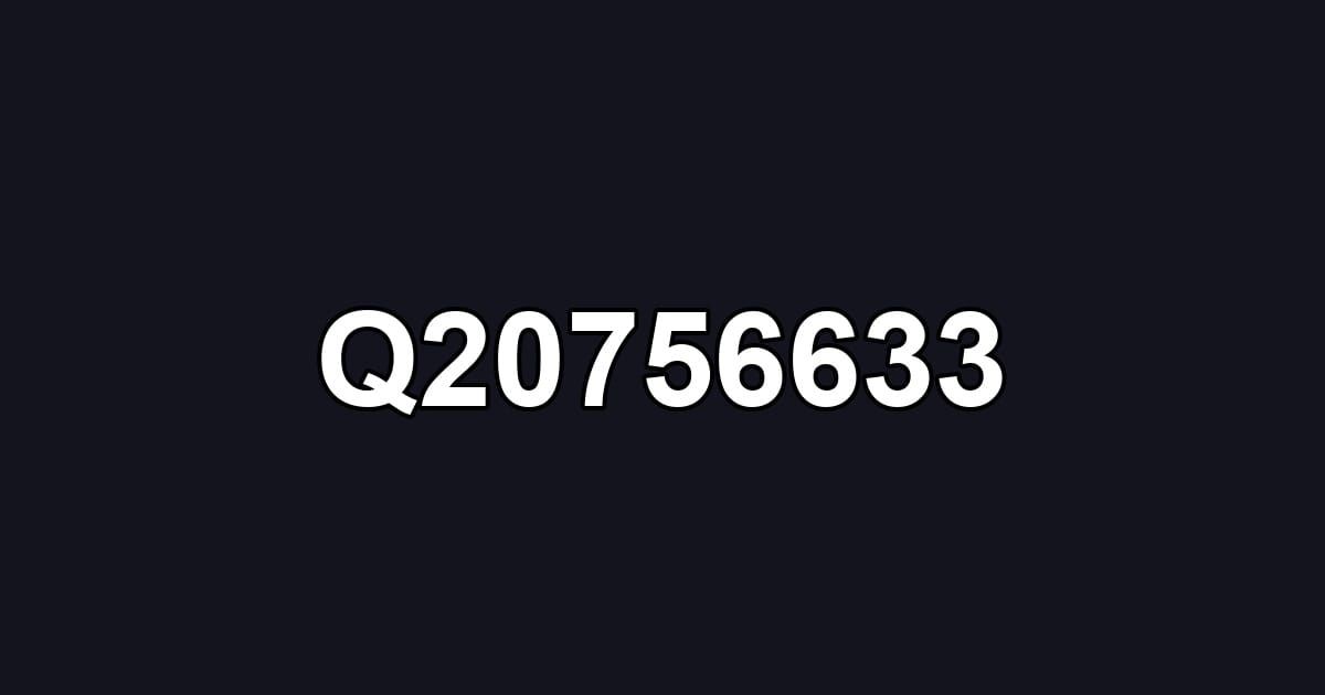 Q20756633