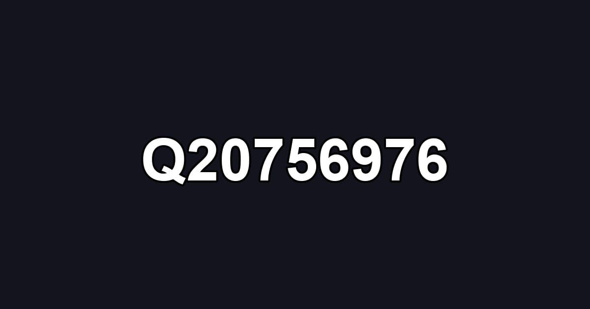 Q20756976