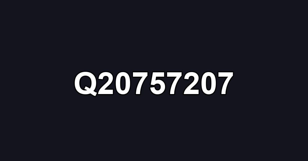 Q20757207