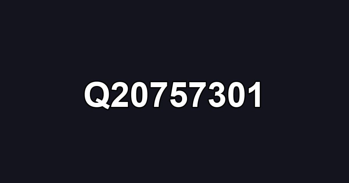 Q20757301