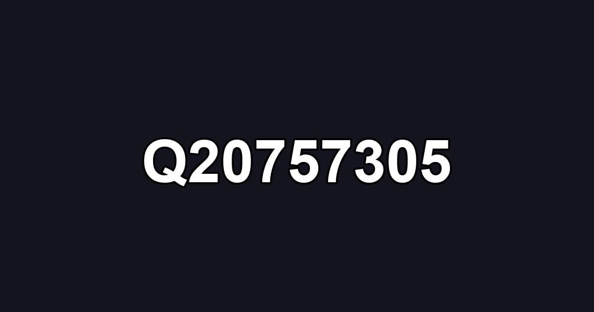 Q20757305