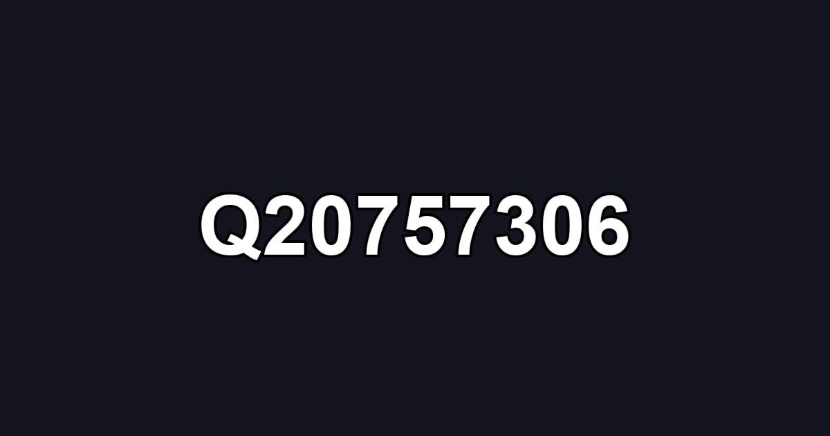 Q20757306
