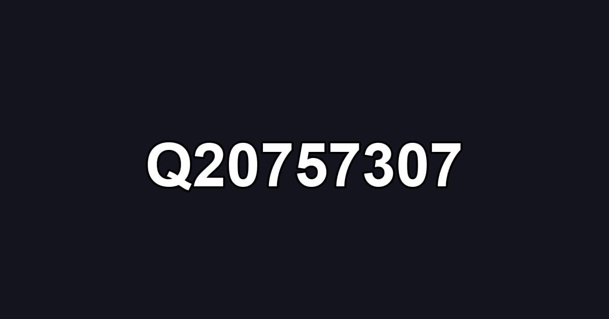 Q20757307