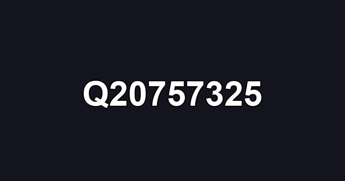 Q20757325