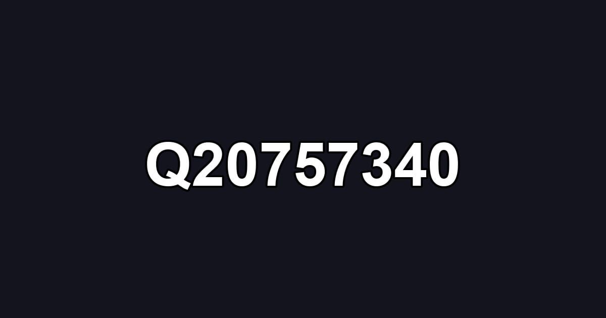 Q20757340