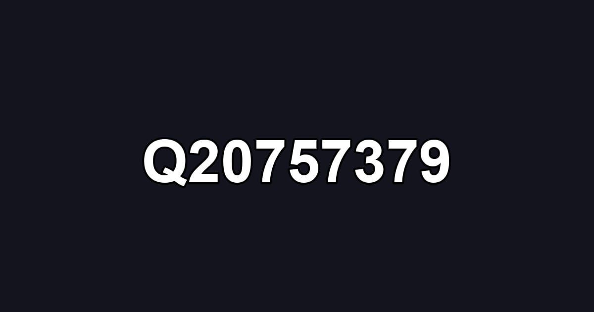 Q20757379