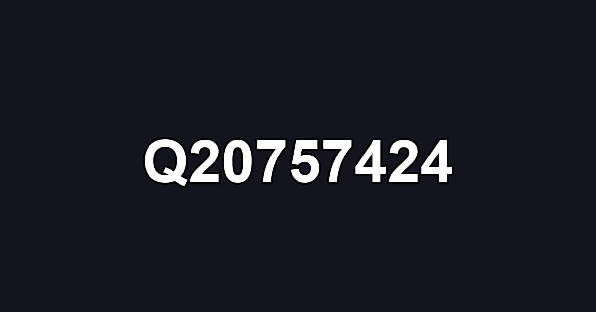 Q20757424
