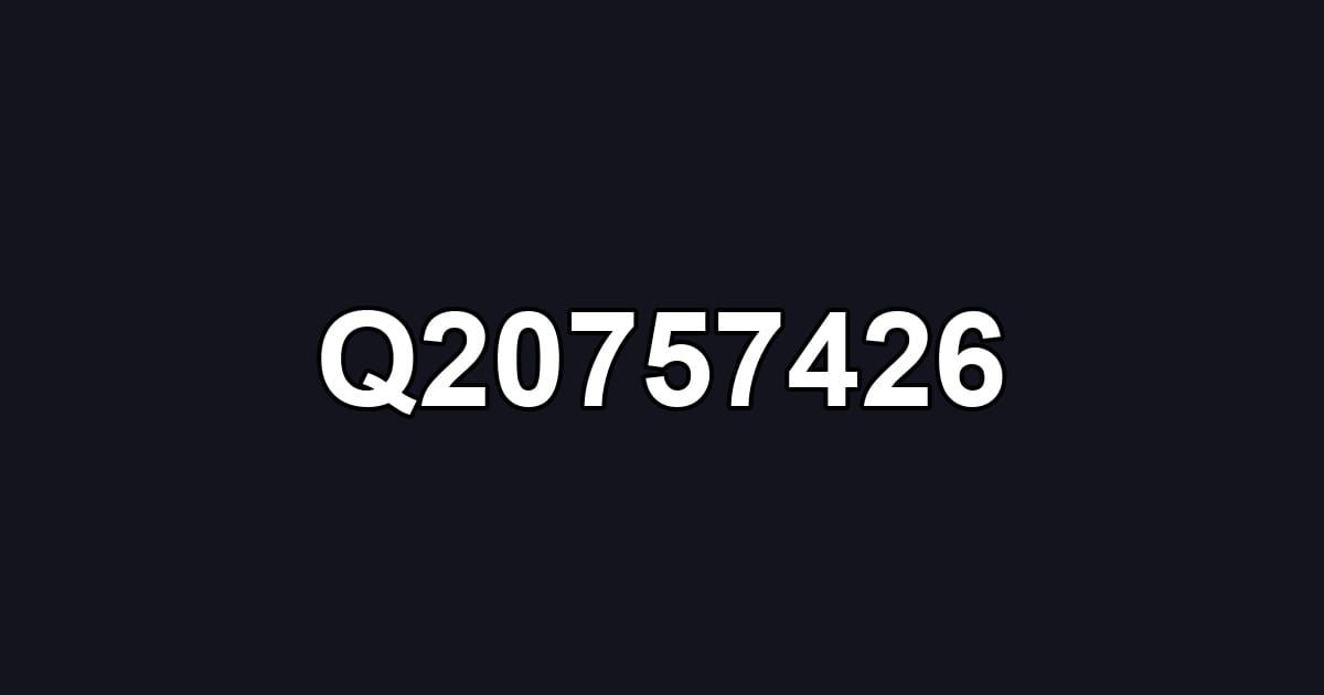 Q20757426