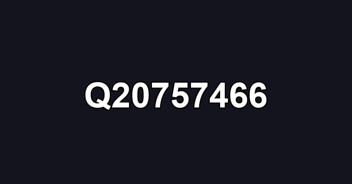 Q20757466