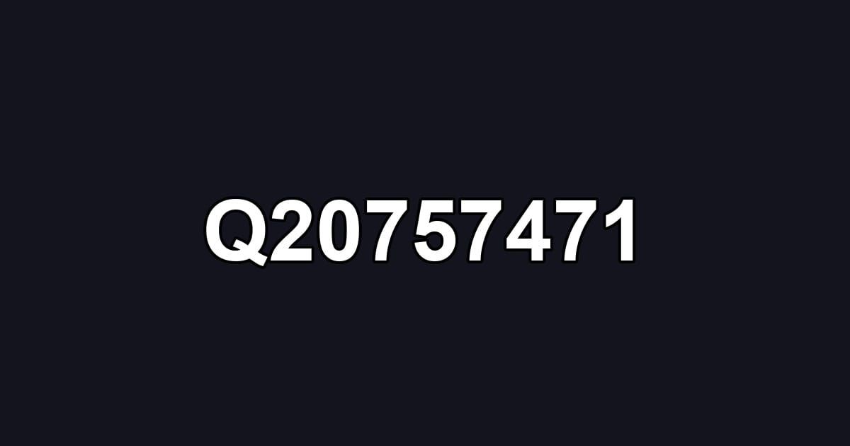 Q20757471
