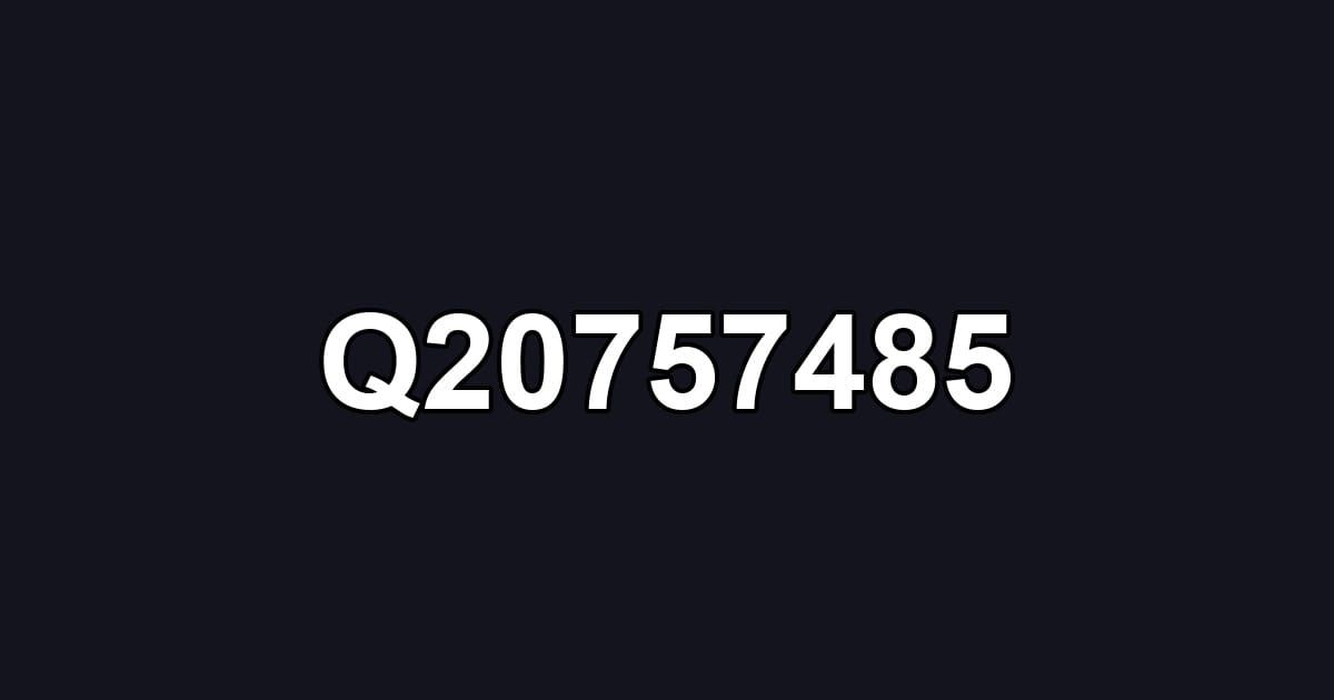 Q20757485