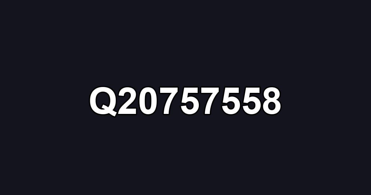 Q20757558