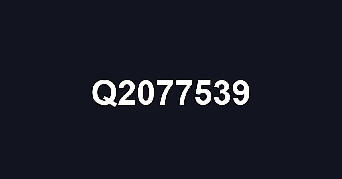Q2077539