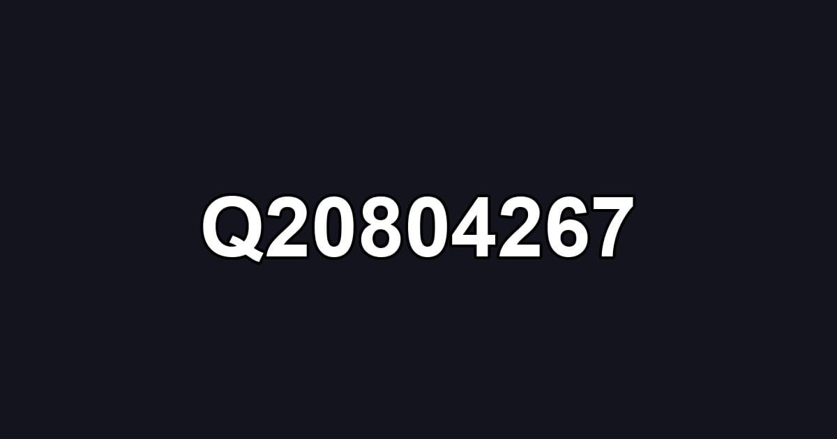 Q20804267