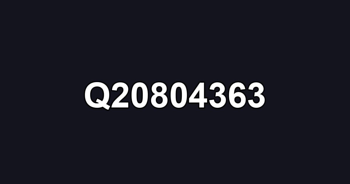 Q20804363