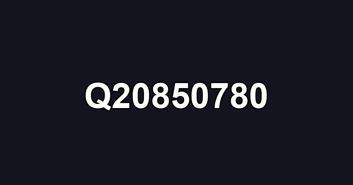 Q20850780