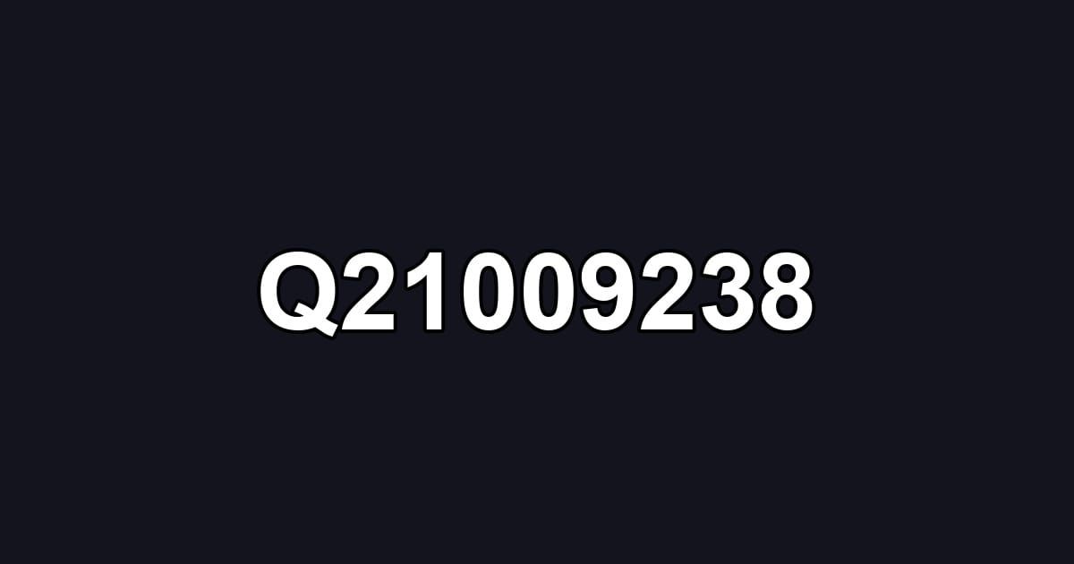 Q21009238
