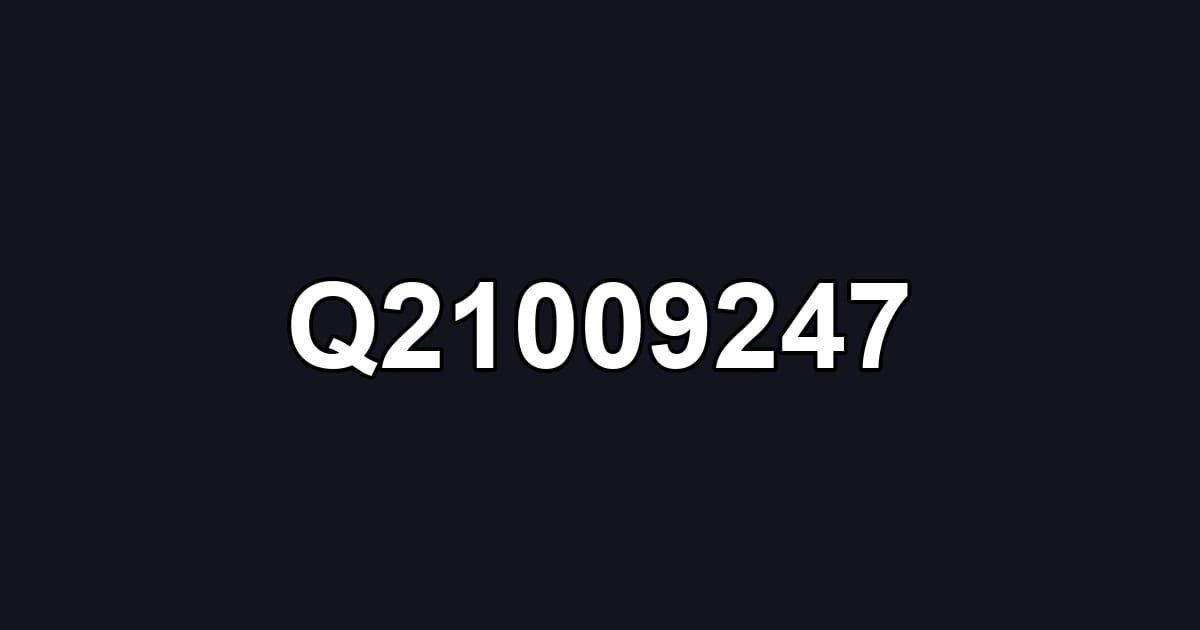 Q21009247