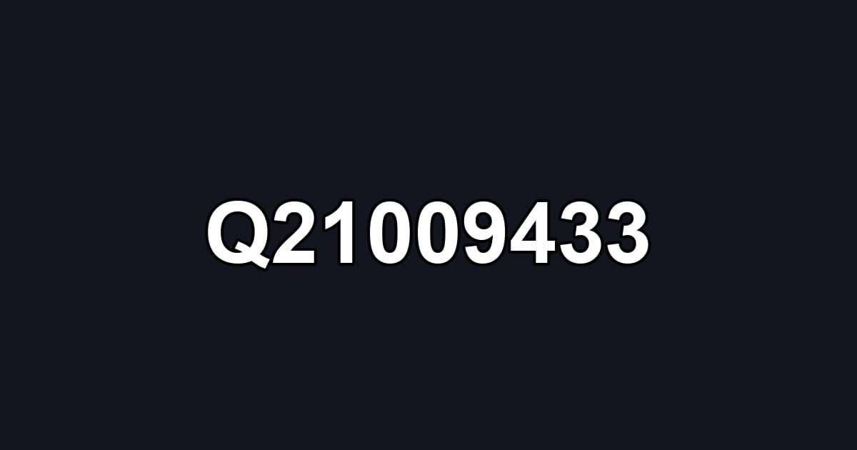Q21009433