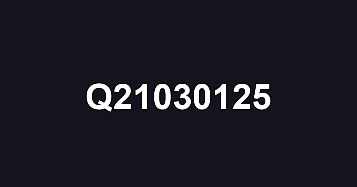 Q21030125