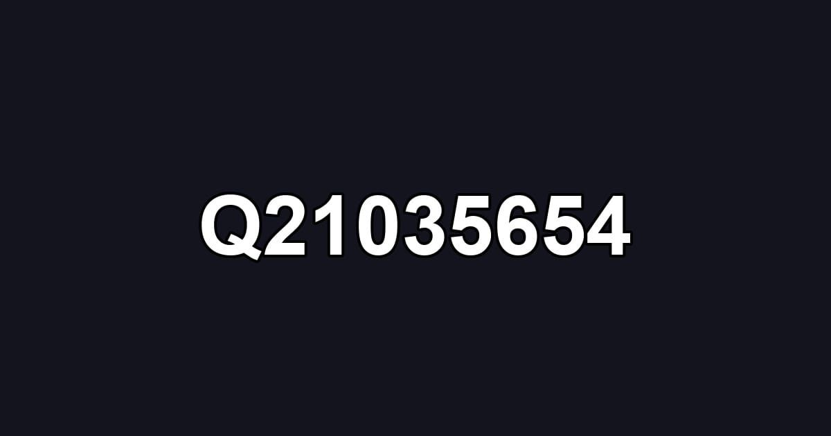 Q21035654