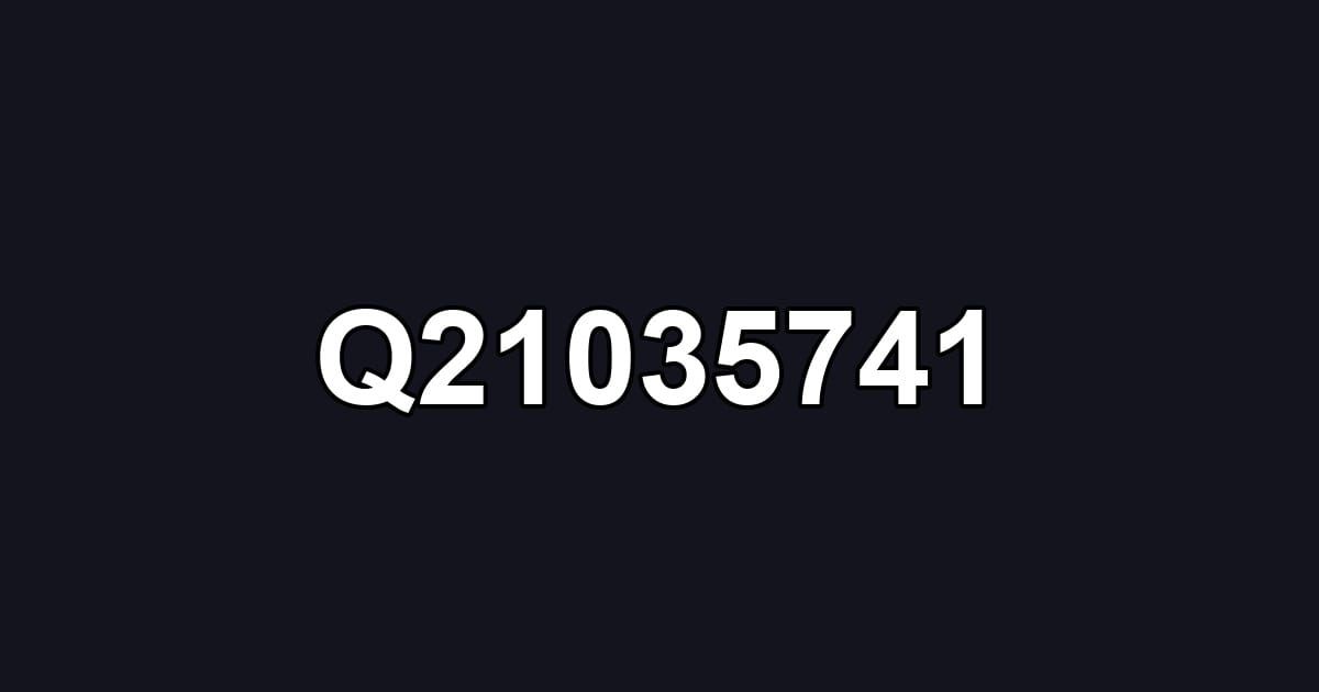 Q21035741