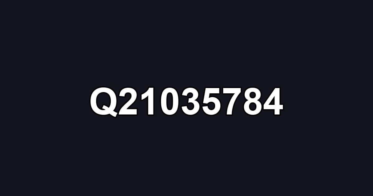 Q21035784