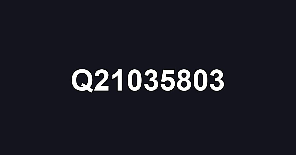 Q21035803