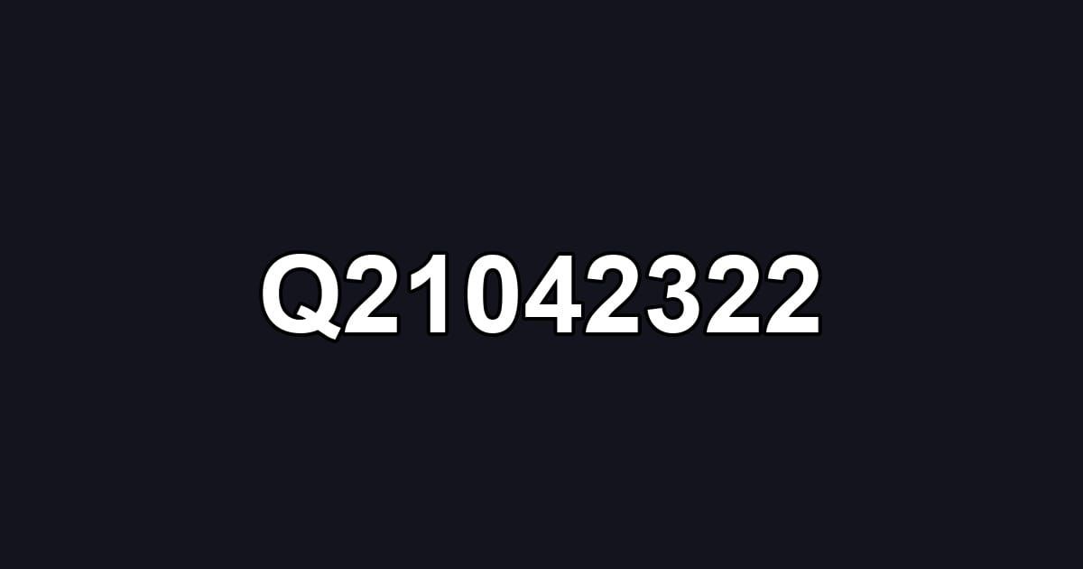 Q21042322