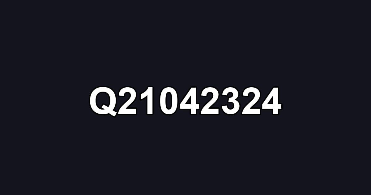 Q21042324
