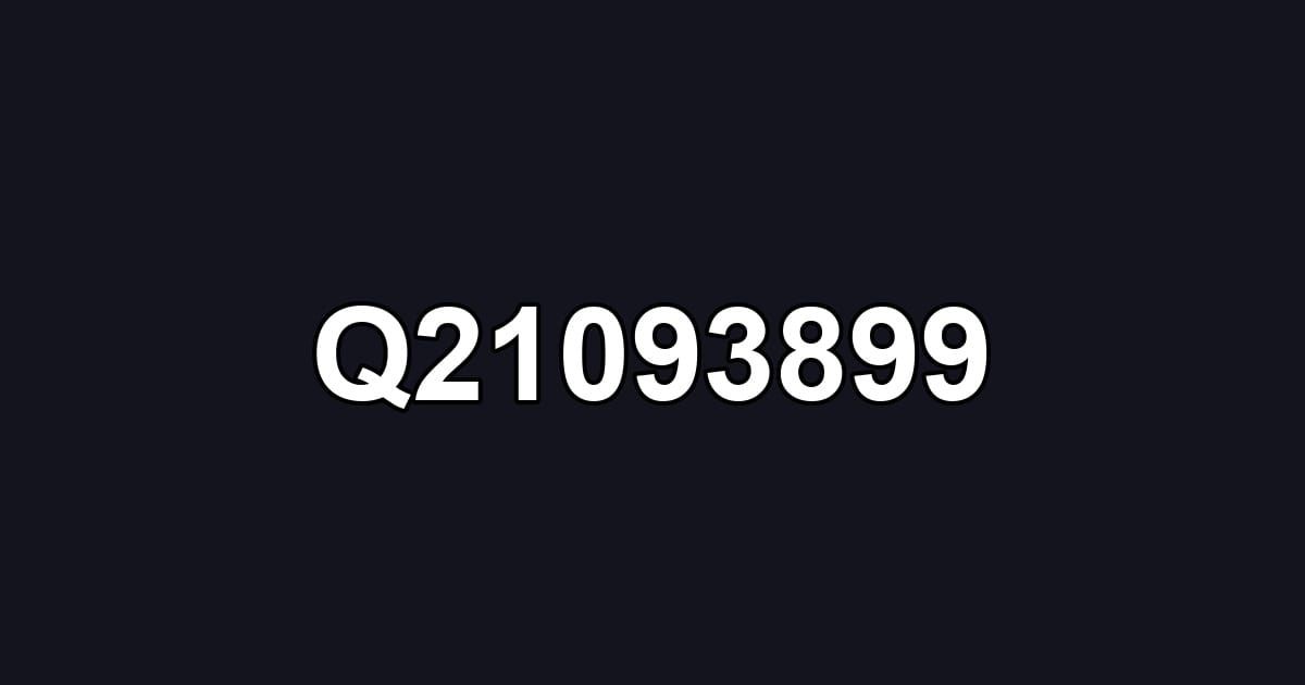 Q21093899