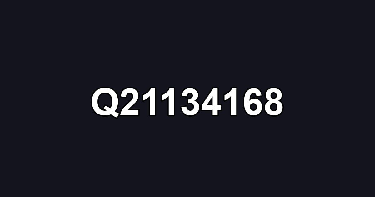 Q21134168