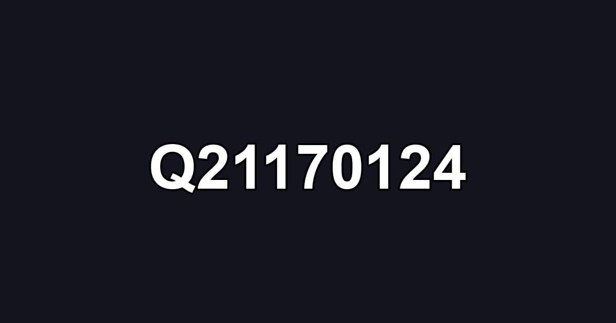 Q21170124